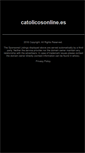 Mobile Screenshot of catolicosonline.es